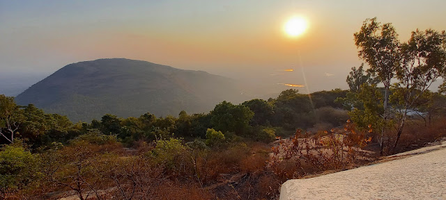 Nandi Hills at sunset