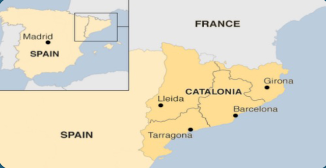 Catalonia is a region of which country?