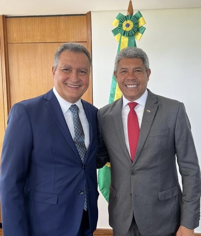 Governador Jerônimo Rodrigues participa da cerimônia de posse de Rui Costa na Casa Civil