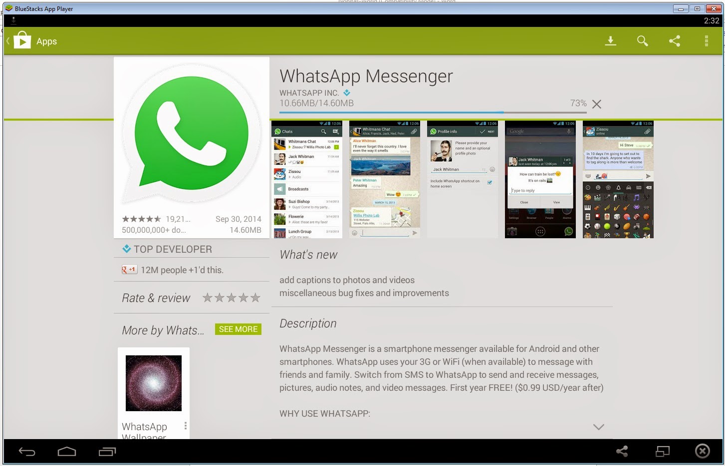 WhatsApp for PC Windows 7/8/ 8.1 Download