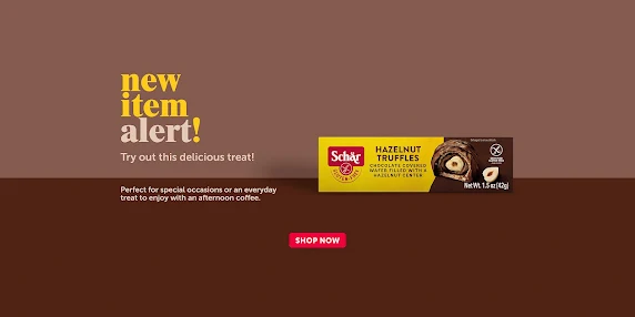 Gluten-Free Hazelnut Truffles by Schar