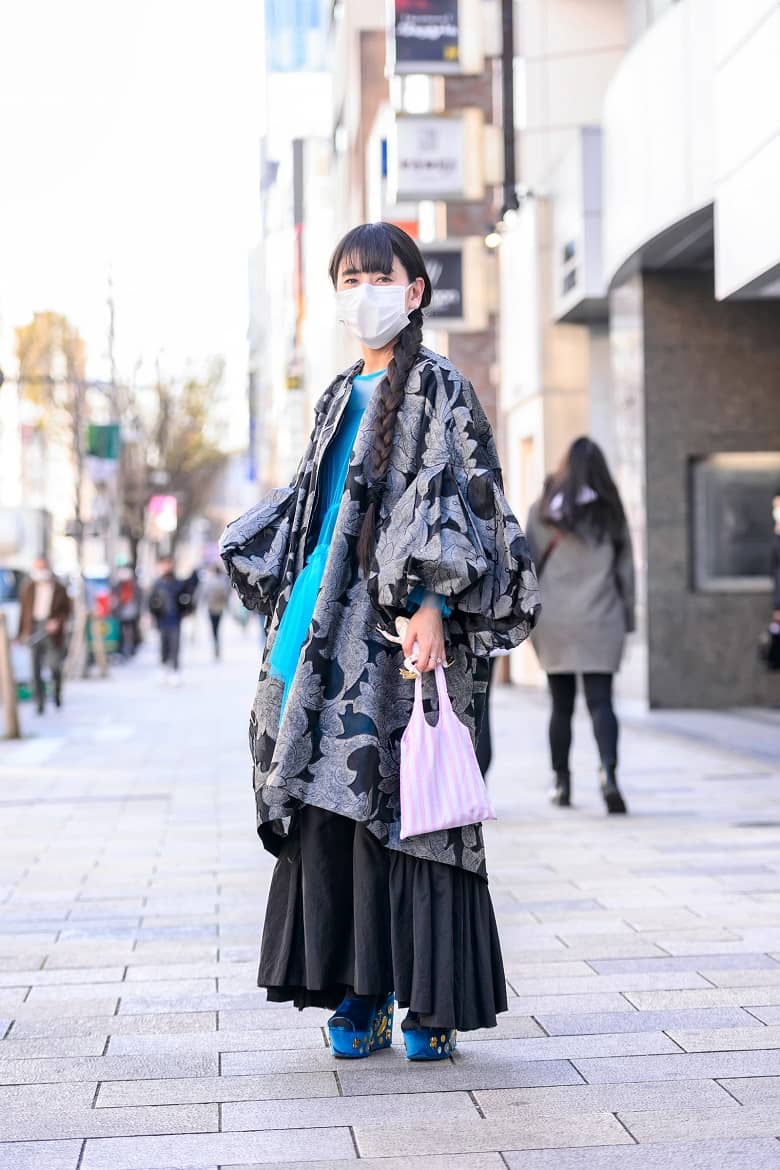 Tokyo Fashion Week Fall 2021 Street Styles