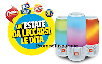 Logo ''Salati da leccarsi le dita'' : con Fonzies, TUC, Ritz e Cipster vinci 100 JBL Pulse 3 - Diffusore Bluetooth portatile