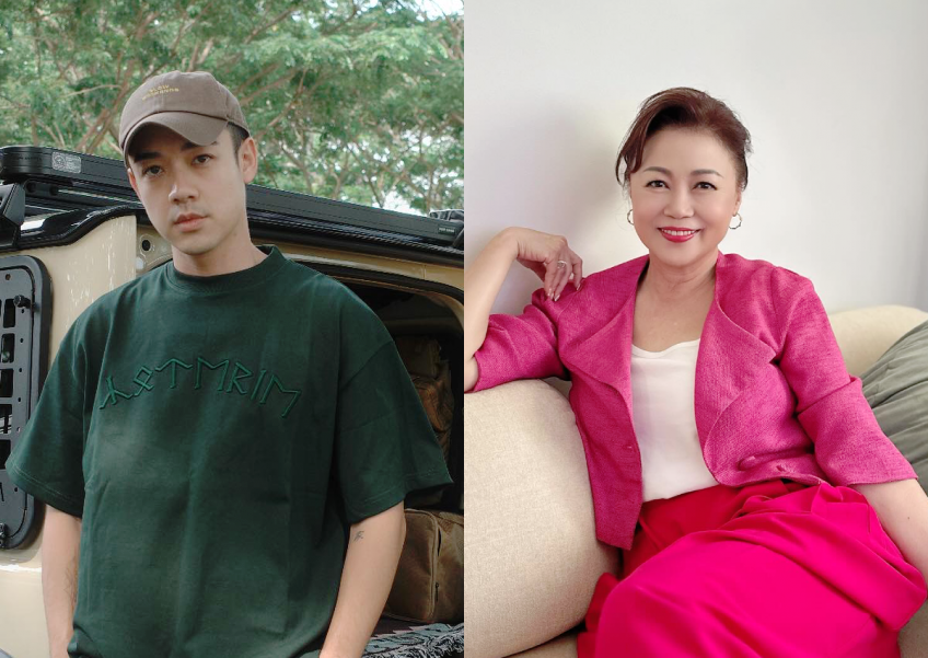 Gavin Teo (崇喆 Chóng zhé) doesn't find it awkward to act alongside ex-girlfriend's mum Xiang Yun (向云 Xiàng yún), posted on Tuesday, 16 April 2024