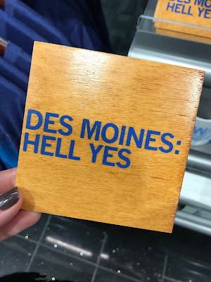 Des Moines Hell Yes by Raygun. 