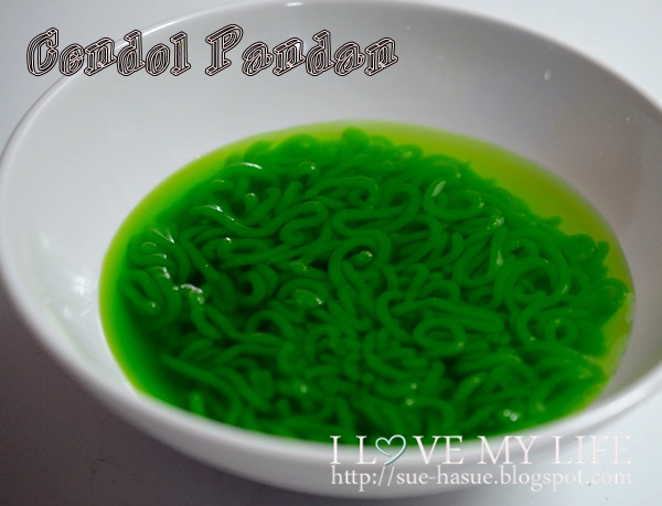 HaSue: I Love My Life: Cendol Pandan (Homemade)