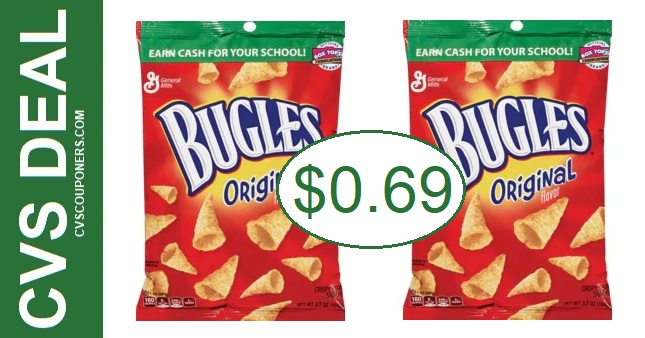 Cheap Bugles Corn Snacks at CVS 7-5-7-11