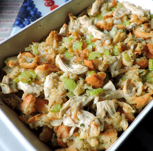 Amish Chicken & Stuffing Casserole