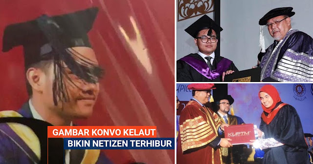 [8 Foto] Apabila Graduan Kongsi Gambar Konvo Kelaut Sewaktu Konvokesyen, Macam-Macam Aksi Terakam