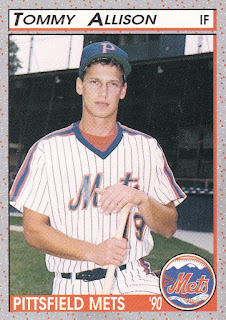 Tom Allison 1990 Pittsfield Mets card