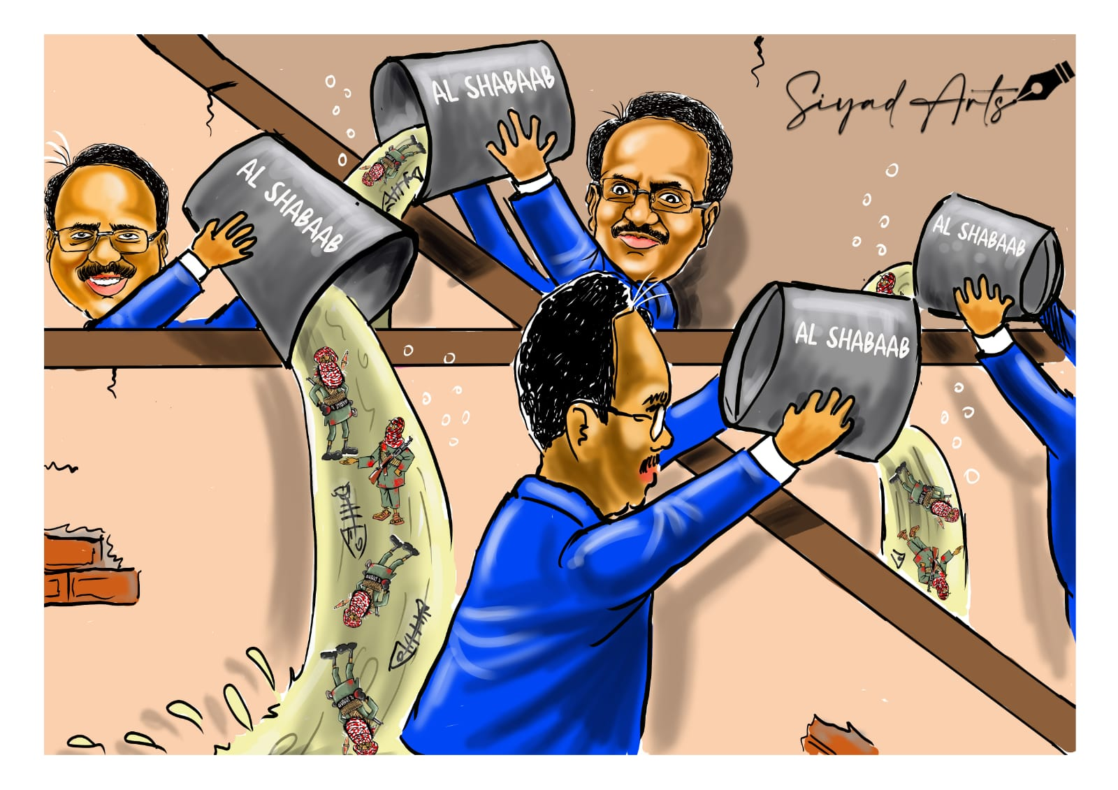 Farmajo and Fahad are using Al Shabaab to destabilize the country.