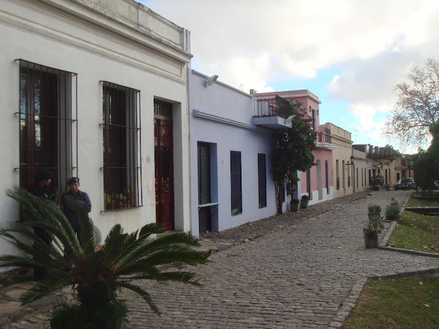 Estilo de casas de Colonia del Sacramento