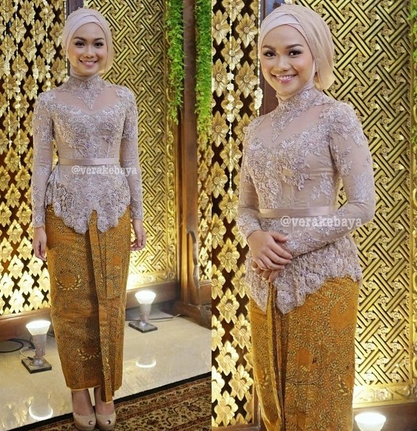 10 Model  Baju  Kebaya Wisuda  Modern Syar I Untuk Wanita 