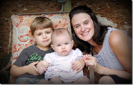Wesley, Cailyn, Mommy 09132011