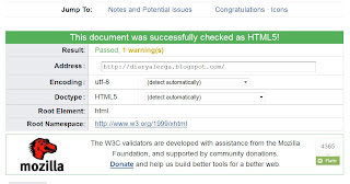 tips Membuat Blog Valid HTML5