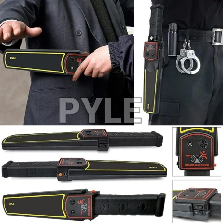 Pyle Hand Scanner: PMD38 Handheld Security Metal Detector Wand with Adjustable Scanning Sensitivity Settings - Shopping Ideas