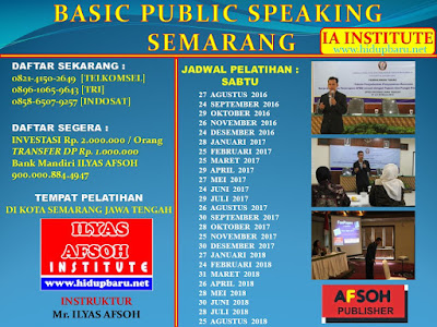 Sertifikasi Public Speaking di Semarang