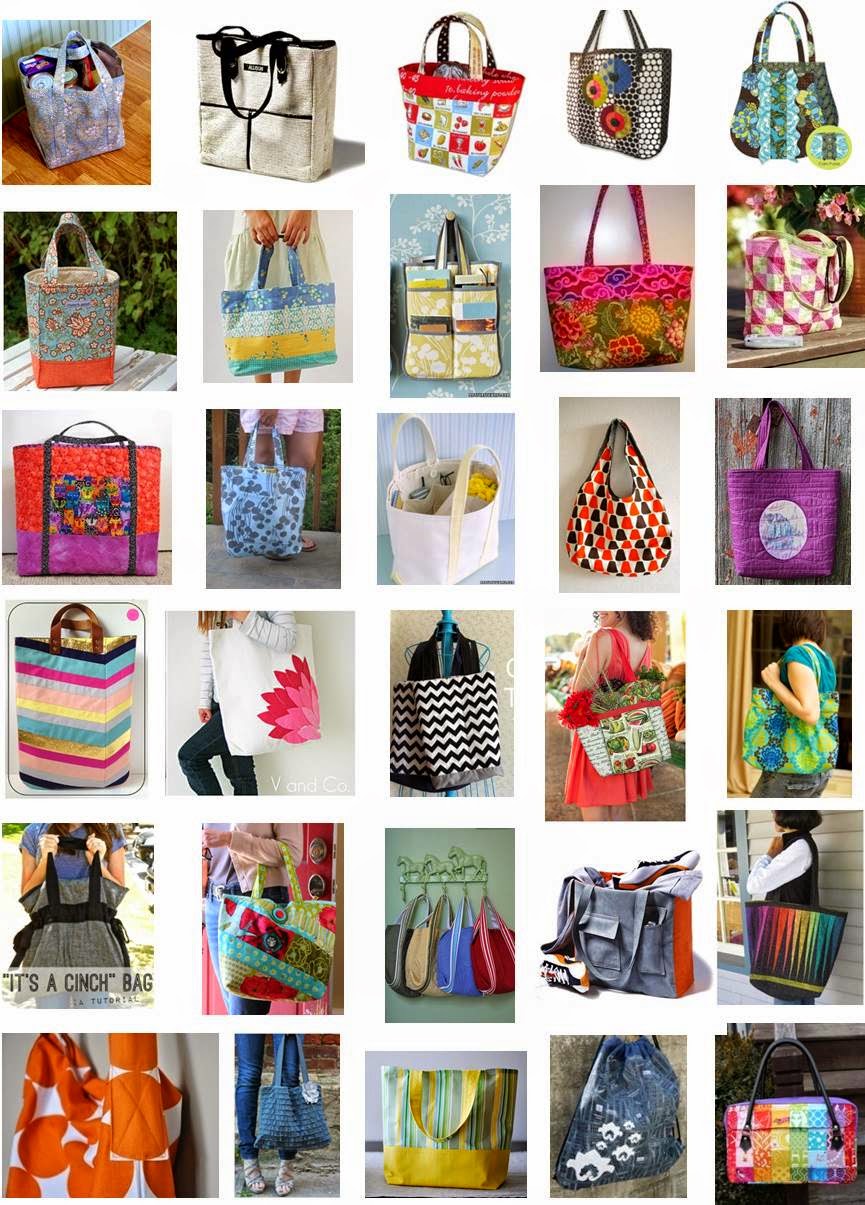 Market Tote tutorial by Bijou Lovely Designs