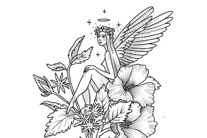 Fairy Tattoo Stencils