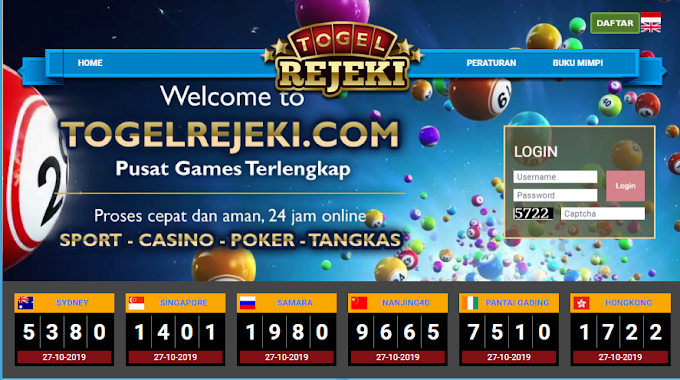 SITUS TOGEL REJEKI - BANDAR TOGEL ONLINE TERPERCAYA