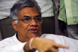 Prime minister Ranil Wickremesinghe 