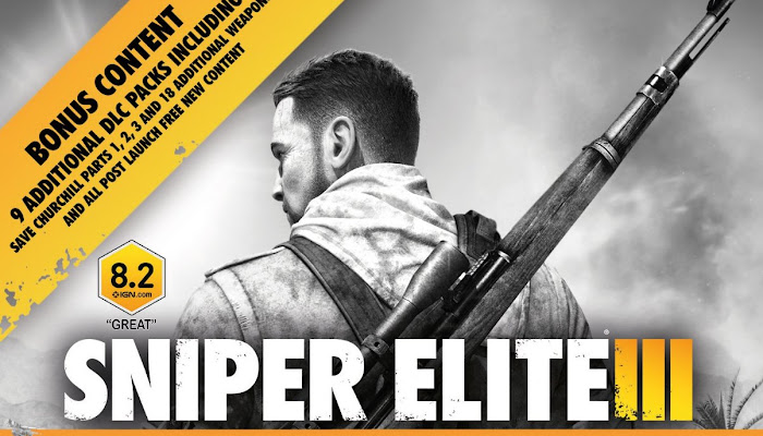 Sniper Elite 3 + DLC [PS4] [PKG] [Zippyshare]