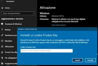 product key Windows 10
