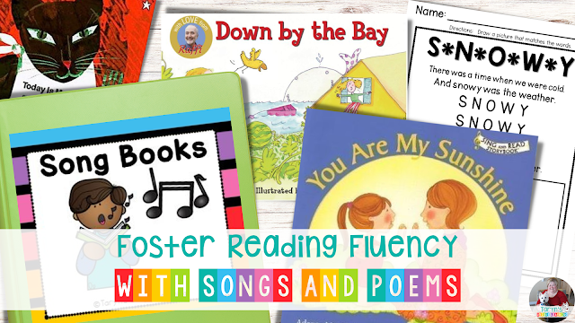 Use poems and songs to help your students develop important reading fluency skills in fun ways you can use all year long.