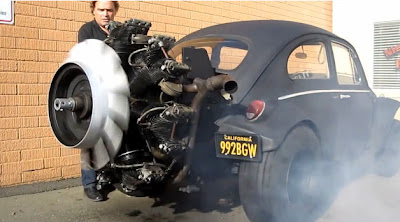 Prop-driven VW Beetle hopes to land in Bonneville