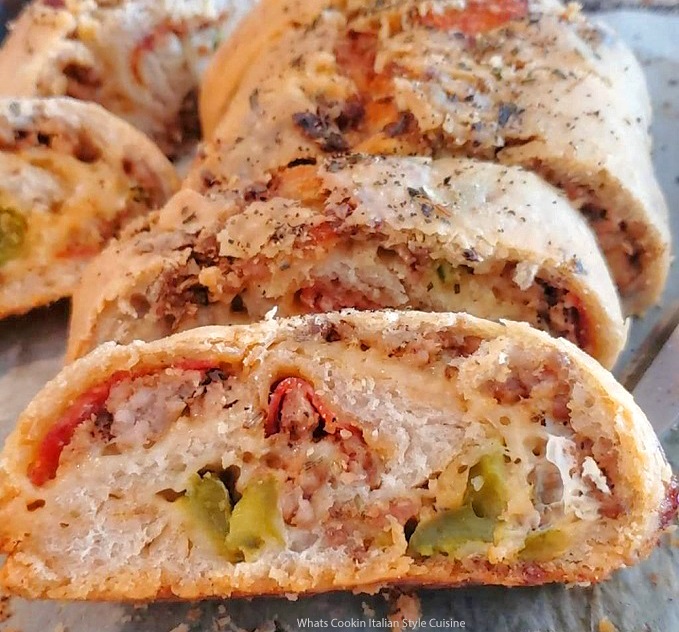 this is homemade sausage roll from scratch