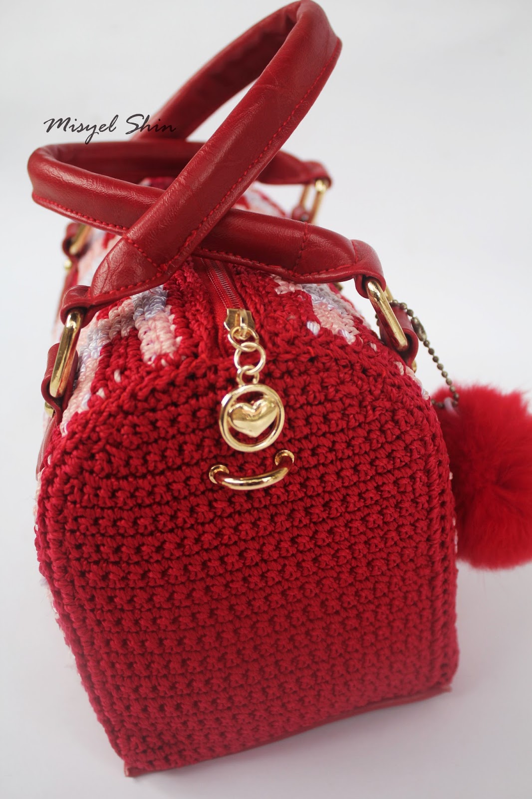  Cara  membuat tas  rajut yang kokoh tutorial crochet 