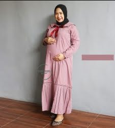 Model baju hamil pesta