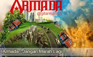 chord armada jangan marah lagi