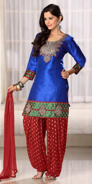 eid styles with kurti