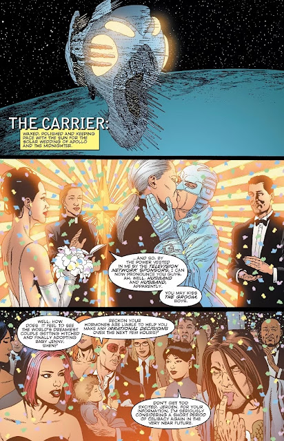 Apollo and Midnighter are the first superheroes to have a gay wedding