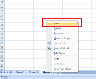 Cara Menambahkan Sheet Pada Microsoft Excel