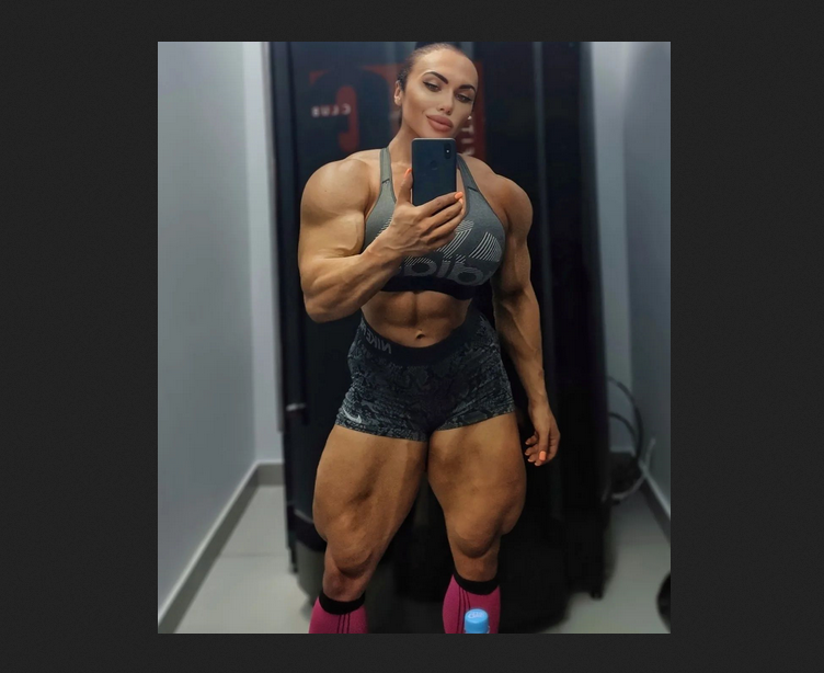 Russian female bodybuilder