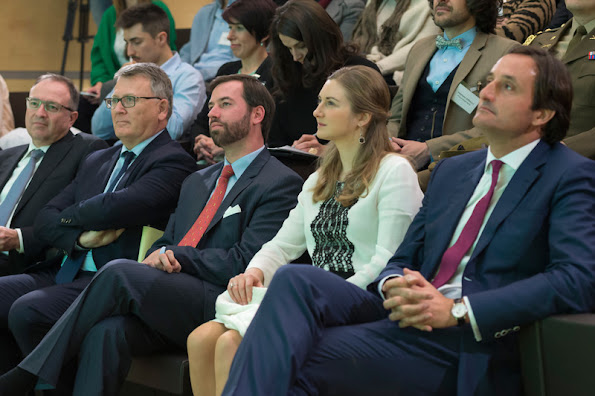 HRH Hereditary Grand Duke Guillaume and HRH Hereditary Grand Duchess Stéphanie attended the 1,2,3 GO Social event "Investing in social impact - Social entrepreneurs