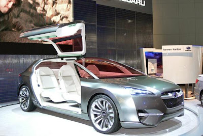 Los Angeles Auto Show Subaru Hybrid Tourer Concept 