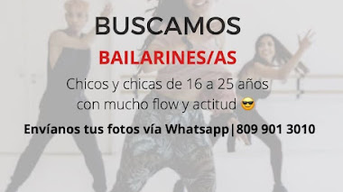 CASTING en REP. DOM: Se buscan BAILARINES y BAILARINAS entre 16 a 25 años para COMERCIAL 