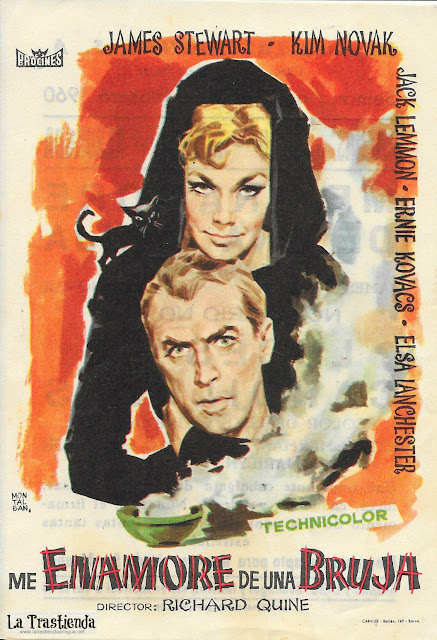 Me Enamoré de una Bruja - Programa de Cine - James Stewart - Kim Novak - Jack Lemon