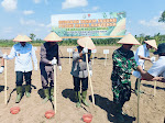 Kapolres Mesuji menghadiri acara gerakan tanam jagung Kejaksaan Negeri Mesuji dalam rangka mendukung program swasembada pangan