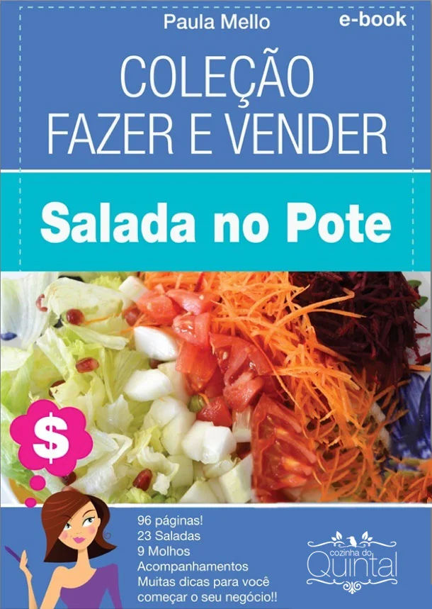 Ebook Salada no Pote Cozinha do Quintal