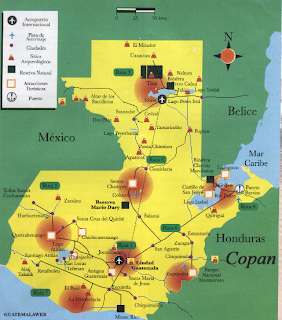 map of guatemala,mapas