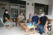 Para Perwira Yonmarhanlan I Anjangsana Ke Rumah Prajurit Dengan Silahturahmi