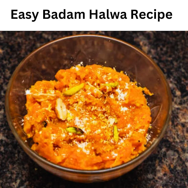 Easy Badam Halwa Recipe