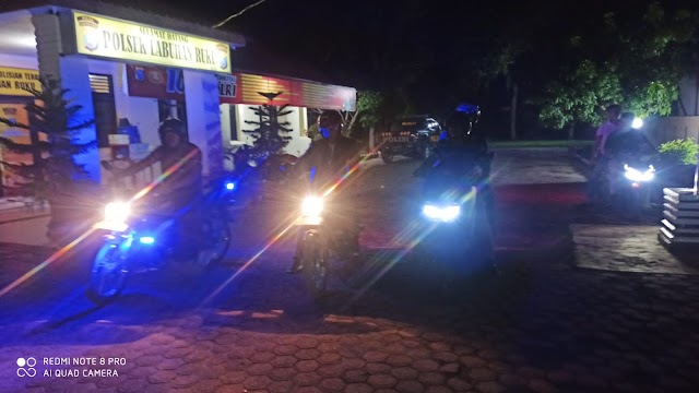 ANTISIPASI GANGGUAN KAMTIBMAS, POLSEK LABUHAN RUKU LAKSANAKAN PATROLI KRYD 