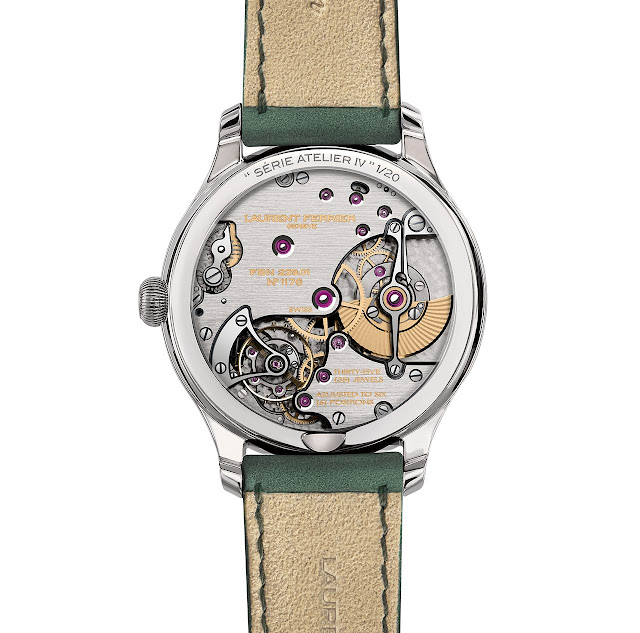 Laurent Ferrier Classic Micro-Rotor Magnetic Green “Série Atelier”
