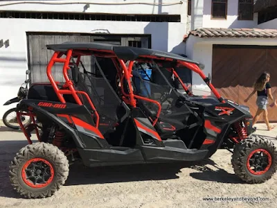 beach buggy at Bucerias in Mexico