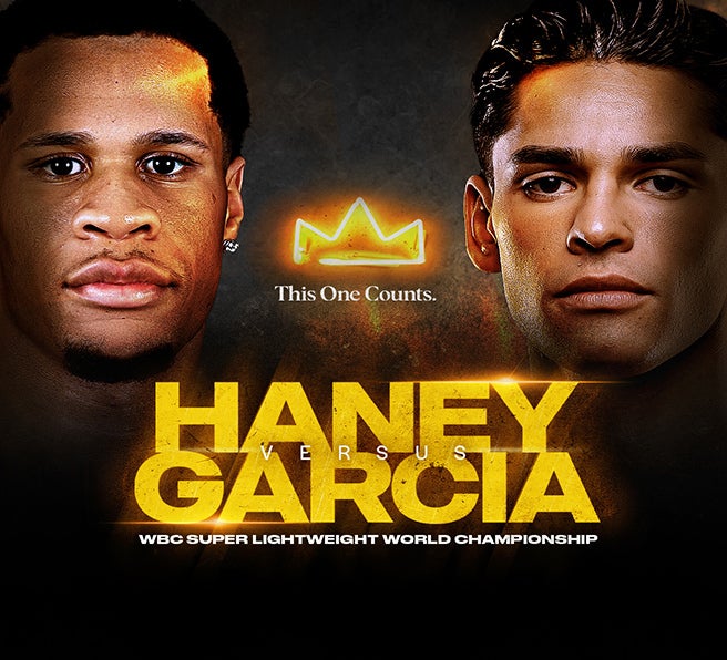Live stream of the match between Ryan Garcia's and Devin Haney in high quality